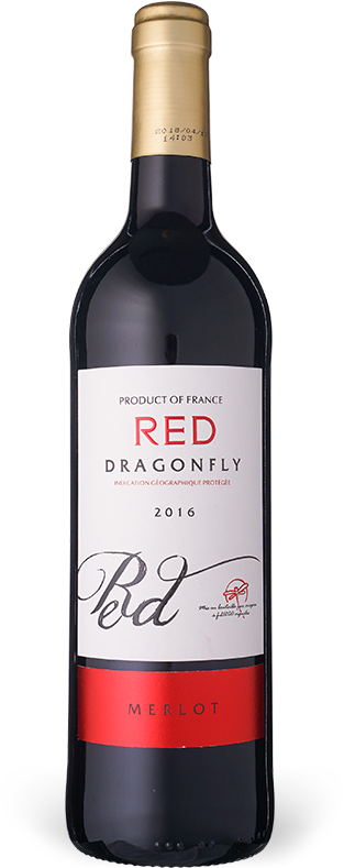 H 紅蜻蜓梅洛紅葡萄酒